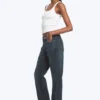 Laika Mid Rise Regular Straight Jeans – Deep Sea Blue – Dark Blue Laika Mid Rise Regular Straight Jeans – Deep Sea Blue – Dark Blue