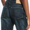 Laika Mid Rise Regular Straight Jeans – Deep Sea Blue – Dark Blue Laika Mid Rise Regular Straight Jeans – Deep Sea Blue – Dark Blue