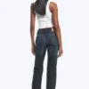 Laika Mid Rise Regular Straight Jeans – Deep Sea Blue – Dark Blue Laika Mid Rise Regular Straight Jeans – Deep Sea Blue – Dark Blue