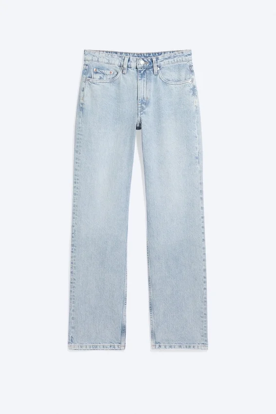 Laika Mid Rise Regular Straight Jeans – Dream Blue – Light Blue Laika Mid Rise Regular Straight Jeans – Dream Blue – Light Blue