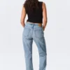 Laika Mid Rise Regular Straight Jeans – Eighteen Blue – Medium Blue Laika Mid Rise Regular Straight Jeans – Eighteen Blue – Medium Blue