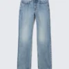Laika Mid Rise Regular Straight Jeans – Eighteen Blue – Medium Blue Laika Mid Rise Regular Straight Jeans – Eighteen Blue – Medium Blue