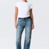 Laika Mid Rise Regular Straight Jeans – Radio Blue – Medium Blue Laika Mid Rise Regular Straight Jeans – Radio Blue – Medium Blue