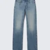 Laika Mid Rise Regular Straight Jeans – Radio Blue – Medium Blue Laika Mid Rise Regular Straight Jeans – Radio Blue – Medium Blue