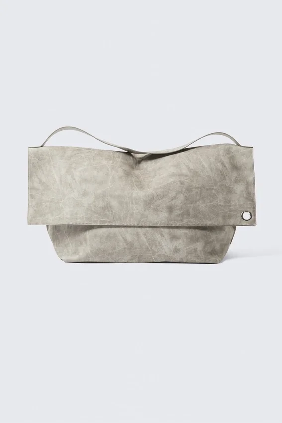 Large Faux Leather Clutch Bag – Light Dusty Mole Large Faux Leather Clutch Bag – Light Dusty Mole