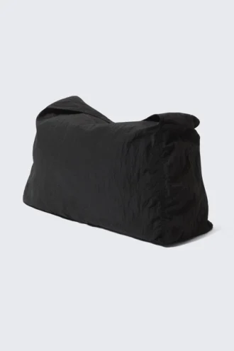 Large Ripstop Shoulder Bag – Black