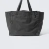 Large Washed Tote Bag – Washed Black Large Washed Tote Bag – Washed Black