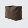 Large Waxed Cotton Canvas Tote Bag – Dark Brown Large Waxed Cotton Canvas Tote Bag – Dark Brown
