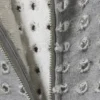 Laser Cut Zip Hoodie – Grey Melange Laser Cut Zip Hoodie – Grey Melange