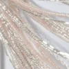 Layered Beaded Belly Chain – Silver/Pearl