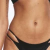Layered Brazilian Bikini Bottoms – Black Layered Brazilian Bikini Bottoms – Black