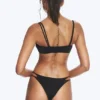 Layered Brazilian Bikini Bottoms – Black Layered Brazilian Bikini Bottoms – Black