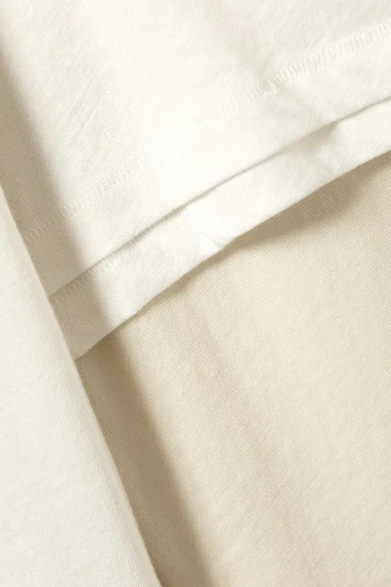 Layered Long-Sleeved T-Shirt – Off-White Layered Long-Sleeved T-Shirt – Off-White