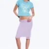 Layered Mesh Midi Skirt – Light Purple Layered Mesh Midi Skirt – Light Purple