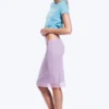 Layered Mesh Midi Skirt – Light Purple Layered Mesh Midi Skirt – Light Purple