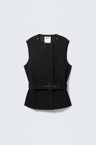 Layered Technical Trench Coat – Black Layered Technical Trench Coat – Black