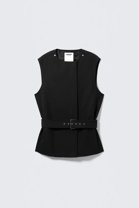 Layered Technical Trench Coat – Black Layered Technical Trench Coat – Black