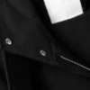Layered Technical Trench Coat – Black Layered Technical Trench Coat – Black