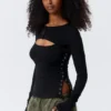 Layered Two-Piece Bolero Singlet – Black Layered Two-Piece Bolero Singlet – Black