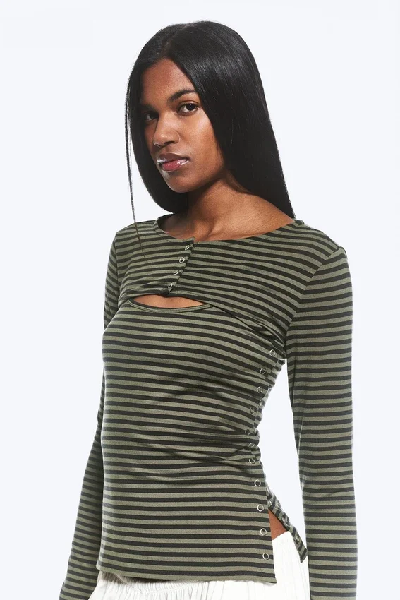 Layered Two-Piece Bolero Singlet – Dusty Khaki Green Layered Two-Piece Bolero Singlet – Dusty Khaki Green