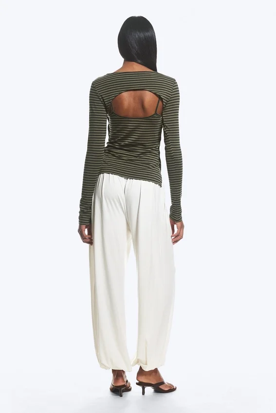 Layered Two-Piece Bolero Singlet – Dusty Khaki Green Layered Two-Piece Bolero Singlet – Dusty Khaki Green