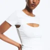 Layered Two-Piece Bolero Top – White Layered Two-Piece Bolero Top – White
