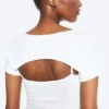 Layered Two-Piece Bolero Top – White Layered Two-Piece Bolero Top – White