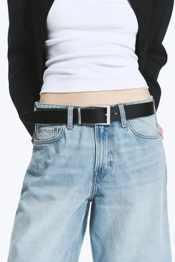 Leather Belt – Black Leather Belt – Black