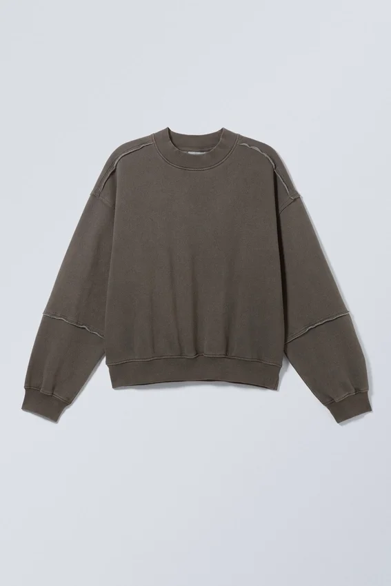 Liam Sweatshirt – Warm Grey Liam Sweatshirt – Warm Grey