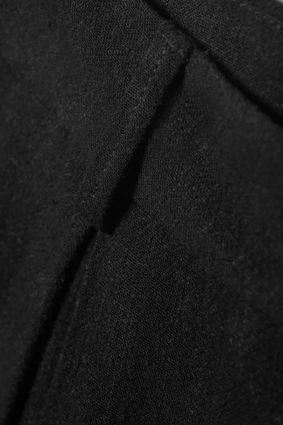 Lilah Linen Mix Trousers – Black Lilah Linen Mix Trousers – Black