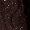 Long Cable Knit Textured Sweater – Dark Purple – Pink Neps Long Cable Knit Textured Sweater – Dark Purple – Pink Neps