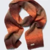 Long Ombre Scarf – Orange Ombre