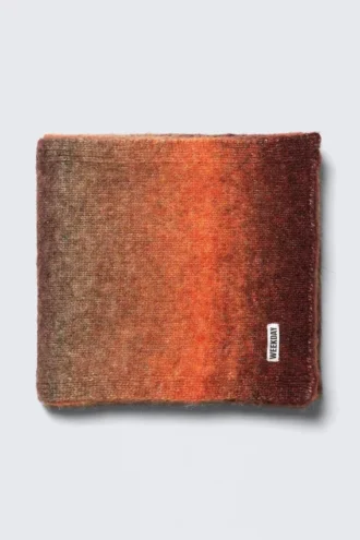 Long Ombre Scarf – Orange Ombre