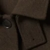 Long Oversized Wool-Blend Coat – Dark Brown Long Oversized Wool-Blend Coat – Dark Brown