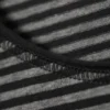 Long Sleeve Cotton Top – Black & Grey Stripes Long Sleeve Cotton Top – Black & Grey Stripes