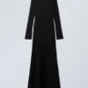 Long Sleeve Maxi Dress – Black Long Sleeve Maxi Dress – Black