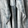 Long-Sleeved Asymmetric Midi Dress – Dark Green – Tie-Dye Long-Sleeved Asymmetric Midi Dress – Dark Green – Tie-Dye