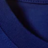 Long-Sleeved Boxy Cotton T-Shirt – Bright Blue Long-Sleeved Boxy Cotton T-Shirt – Bright Blue