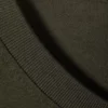 Long-Sleeved Boxy Cotton T-Shirt – Dark Khaki Green Long-Sleeved Boxy Cotton T-Shirt – Dark Khaki Green
