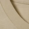 Long-Sleeved Boxy Cotton T-Shirt – Light Beige Long-Sleeved Boxy Cotton T-Shirt – Light Beige