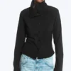 Long-Sleeved Buttoned Shirt – Black Long-Sleeved Buttoned Shirt – Black