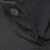 Long-Sleeved Buttoned Shirt – Dark Grey Melange Long-Sleeved Buttoned Shirt – Dark Grey Melange