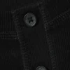 Long-Sleeved Henley T-Shirt – Black Long-Sleeved Henley T-Shirt – Black