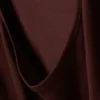 Long-Sleeved Open Back Top – Burgundy Long-Sleeved Open Back Top – Burgundy