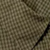 Long-Sleeved Oversized Poplin Shirt – Checked Dark Khaki Green Long-Sleeved Oversized Poplin Shirt – Checked Dark Khaki Green