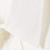 Long-Sleeved Oversized Poplin Shirt – White Long-Sleeved Oversized Poplin Shirt – White