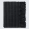 Long Woven Wool Scarf – Medium Grey Long Woven Wool Scarf – Medium Grey