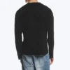 Loose Boxy Long-Sleeved T-Shirt – Black Loose Boxy Long-Sleeved T-Shirt – Black