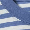 Loose Boxy Long-Sleeved T-Shirt – Blue & White Stripe Loose Boxy Long-Sleeved T-Shirt – Blue & White Stripe