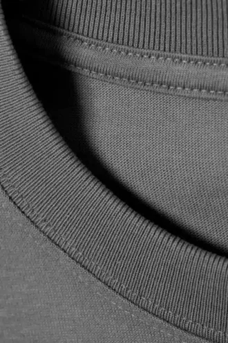 Loose Boxy Long-Sleeved T-Shirt – Dusty Grey